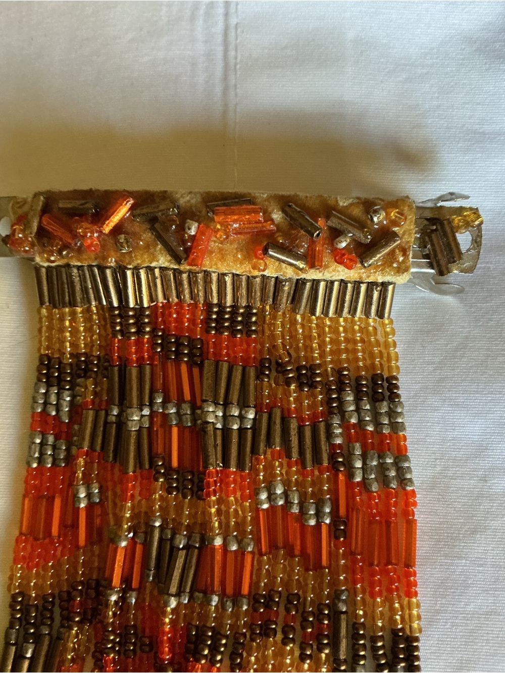 Handmade Beaded Barrette - Picture 2 of 4